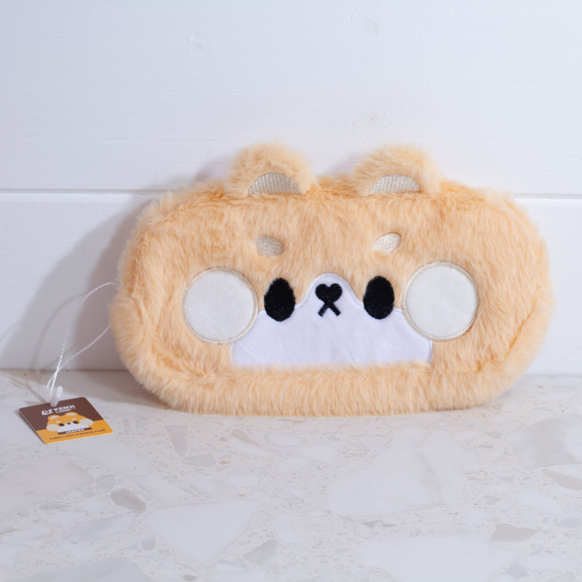 Ogi Furry Pencil Case - Tiny-K Jasper – Anglesey Paper Company