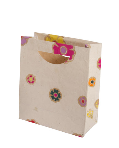 Medium Gift Bag - Batik Flowers - Gift Bag - Anglesey Paper Company 