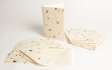 Handmade A6 Lokta Notelets and Envelopes - Pack of 10 sets - Stationery Set - Anglesey Paper Company  - 4