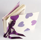 Boxed Photo Album - Lokta Hearts - Photo Albums - Anglesey Paper Company  - 7