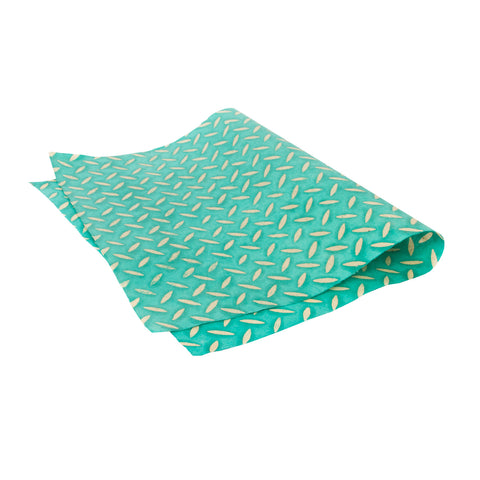 Gift Wrap - Batik Tread Plate Mint Green - Gift Wrap - Anglesey Paper Company 