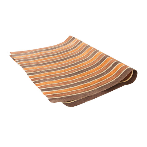 Gift Wrap - Batik Stripes Browns - Gift Wrap - Anglesey Paper Company 