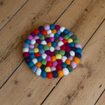 20cm - Felt Ball Mat - Round