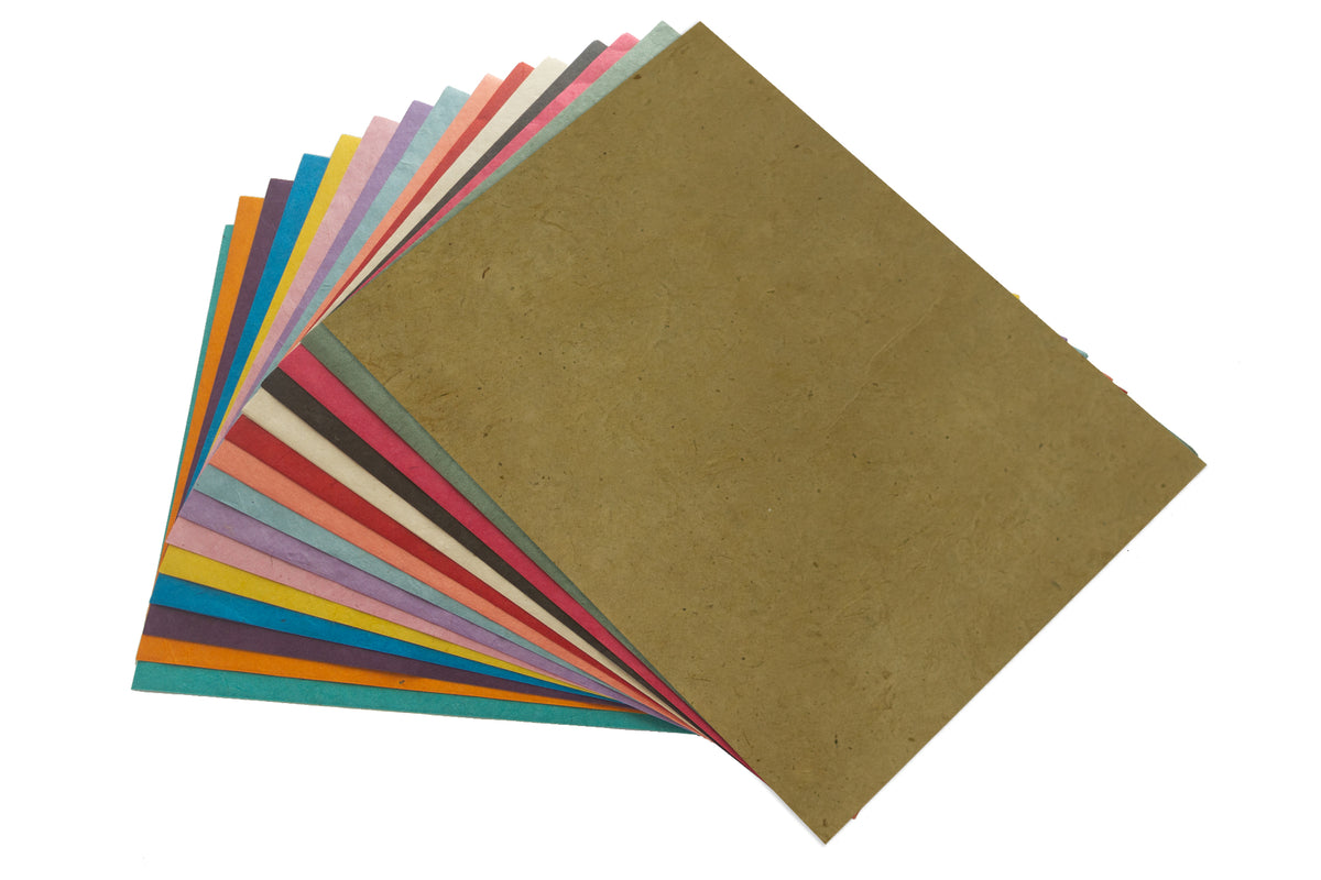 30 Sheet Multi Coloured Starter Pack – Anglesey Paper Company