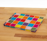 A4 Hardcover Guestbook/Journal ~ Batik Multi Square