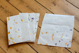 Handmade A5 Lokta Envelopes - Pack of 10 Embedded with Petals