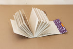 Trekker Journal - White Cedar Leaf on Purple