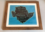 Framed Anglesey Paper Cut