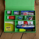 Desk Organiser - Green - Includes contents