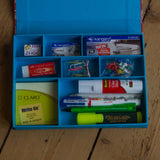 Desk Organiser - Teal - Includes contents