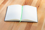 A5 Cotton Linen Cover Notebook - Green