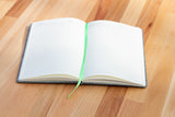 A5 Cotton Linen Cover Notebook - Green
