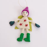 Felt Elf Decoration