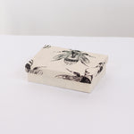Notelet Set with Box - Handmade Lokta Paper with Bees Screen Print
