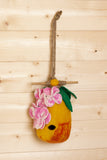 Handmade Merino Wool Felt Birds Nest - Mango & Flowers