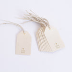 Handmade Gift Tags - 'a gift for you' 'best wishes' 'hooray' 'with love'