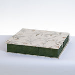Photo Album Handmade (Boxed) - Lokta Paper with leaves and rose petals