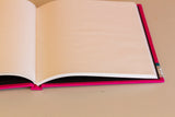 Square Hardcover Notebook - Pink