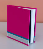Square Hardcover Notebook - Pink
