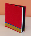 Square Hardcover Notebook - Red