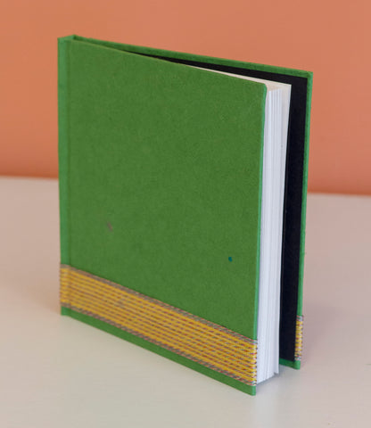 Square Hardcover Notebook - Green