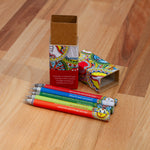 Set of 5 Biro Pens - Madhubani Theme