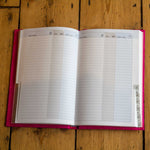 Telephone and Address Book ~ A to Z ~ Pink