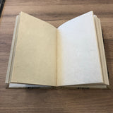 Hardcover Journal ~ Feather on Brown