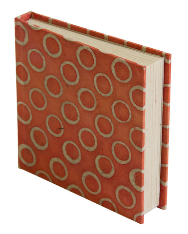 Notebook - Orange Circles - Notebooks - Anglesey Paper Company 
