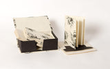 Notelet Set with Box - Handmade Lokta Paper with Bees design